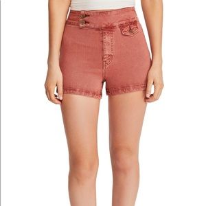 Free people Sammi Retro Shorts New,No Tag